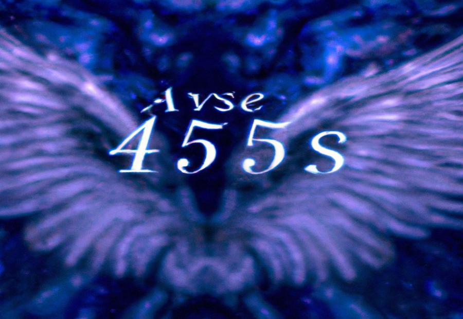 Biblical significance of the 455 angel number 